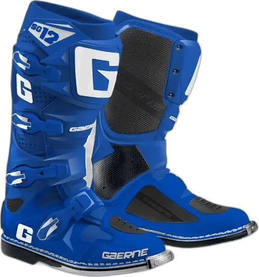 Gaerne SG-12 MX Boots Solid Blue