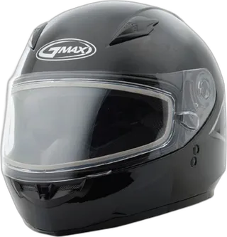 GMAX GM49Y Beast Youth Full Face Double Lens Helmet - Black