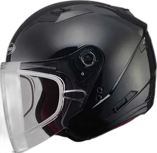 GMax OF77 Solid 3/4 Winter Helmet (Black)