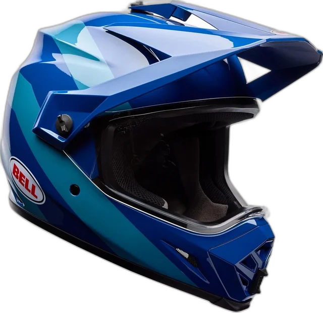 Bell MX-9 Adventure MIPS Motion Graphic Enduro Helmet, orange