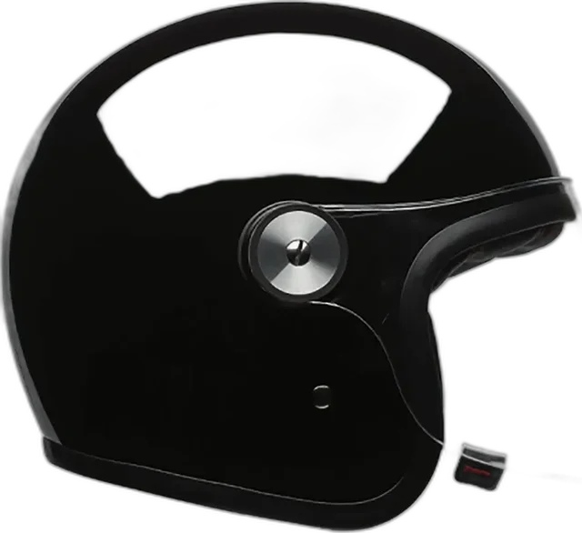 Bell moto Riot Open Face Helmet, Gloss Black