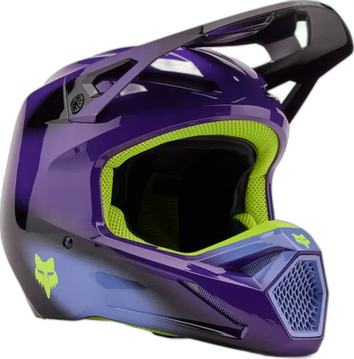 Fox V1 Interfere Helmet - Black / Blue