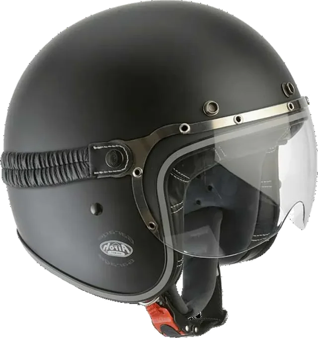 Airoh Garage Carbon Open Face Helmet, Black Matt
