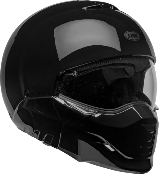 Bell Broozer Solid 06 Black Full Face / Jet Helmet