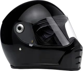 Biltwell Lane Splitter Helmet - Gloss Black