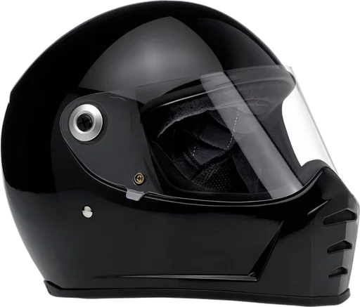 Lane Splitter Helmet - Gloss Black