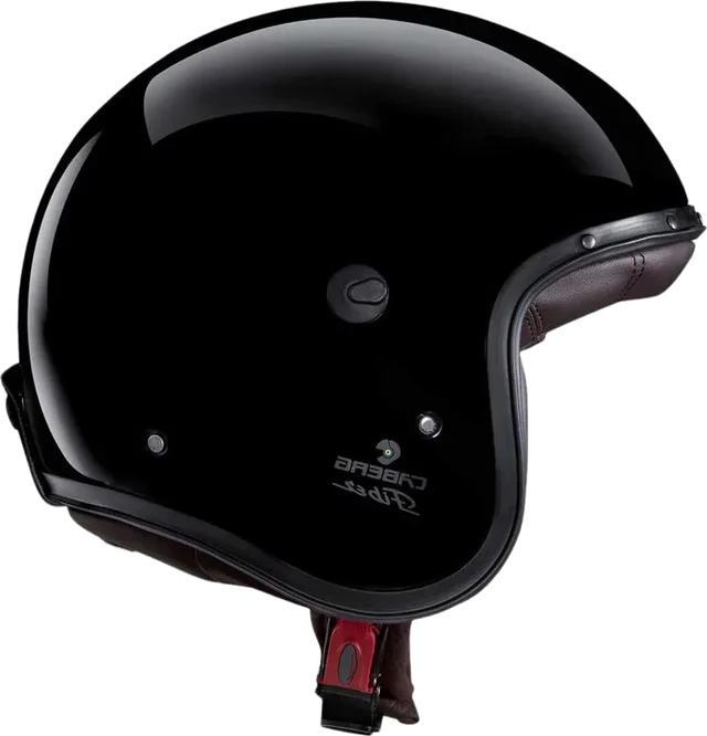 Caberg Freeride Open Face Helmet, Black Painted