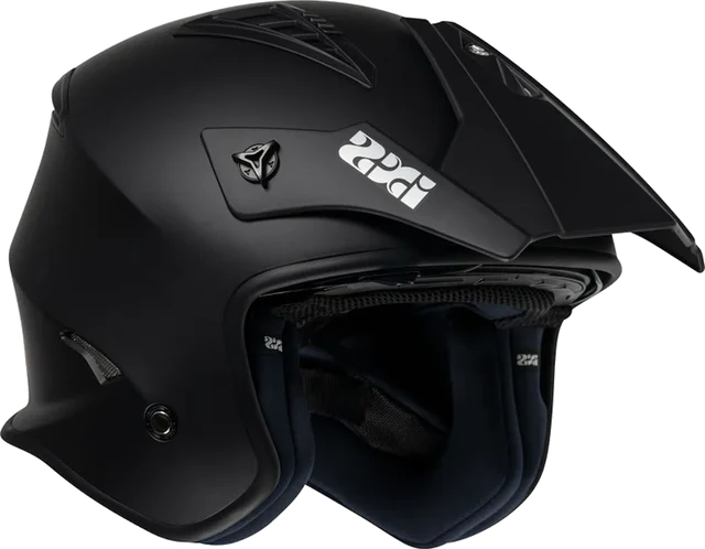 IXS 114 3.0 Black Jet Helmet, white