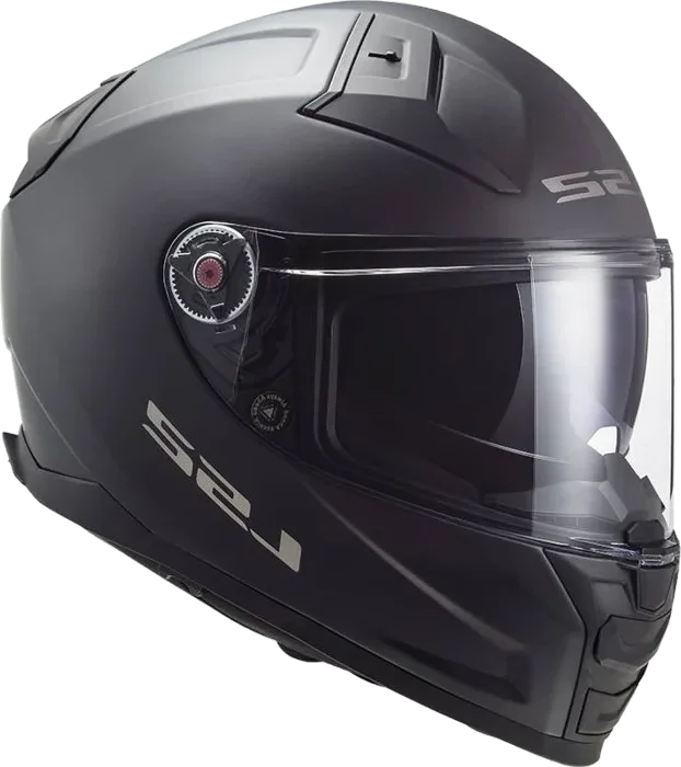 LS2 FF397 Citation II Solid Helmet, Matte Black