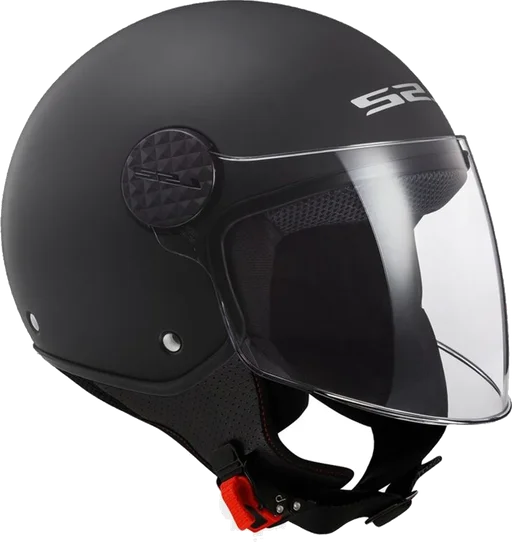 LS2 OF558 Sphere II Solid Matt Black Jet Helmet