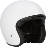 Merlin Blackbird Jet Helmet - Gloss White Naked — view 1 of 9