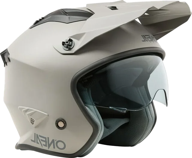 O'Neal Oneal Volt Solid Trial Helmet, grey matt