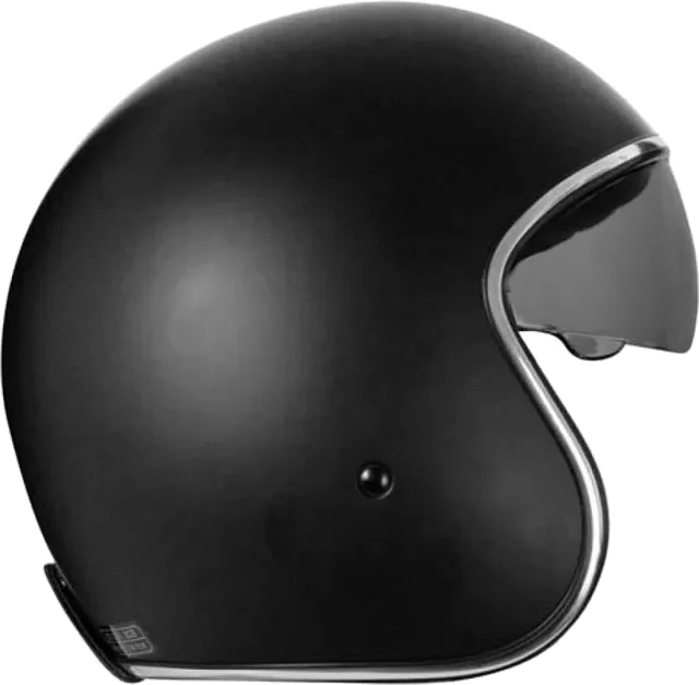 Origine Spirit Open Face Helmet, Black Matt