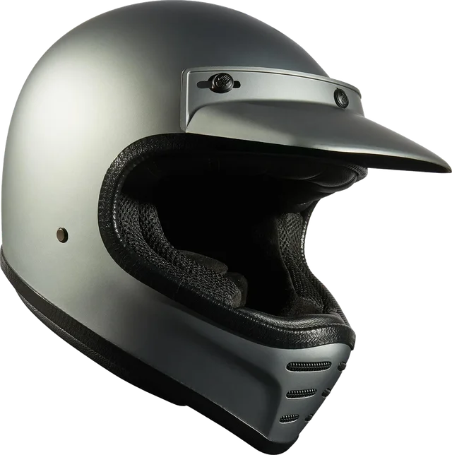 Peroz Gyamo Matt Black Full Face Helmet, black matt