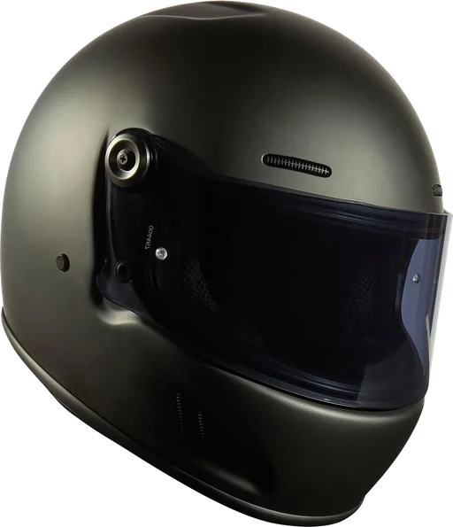 Peroz Tayi Matt Black Full Face Helmet