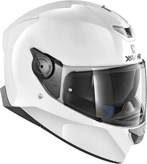 Shark Skwal 2 Blank Helmet - White LEDs (SM)