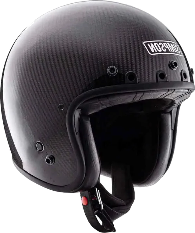 Simpson Chopper Helmet, Black