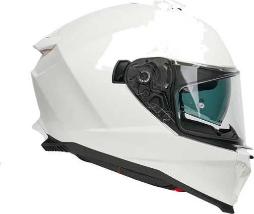 Spada SP18 White Full Face Motorbike Helmet