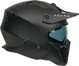 Spada Storm 06 Matt Black Open Face Motorbike Helmet — view 1 of 4