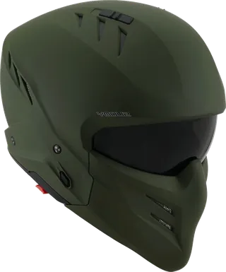 Suomy Armor Plain Matt Green Jet Helmet
