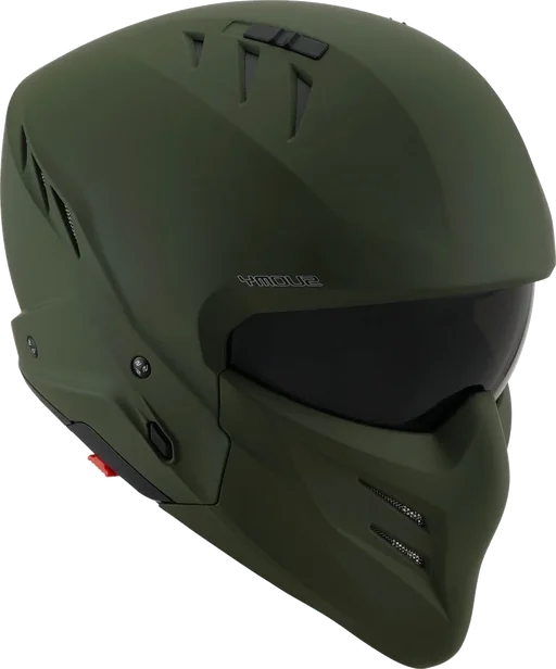 Suomy Armor Plain Matt Green Jet Helmet