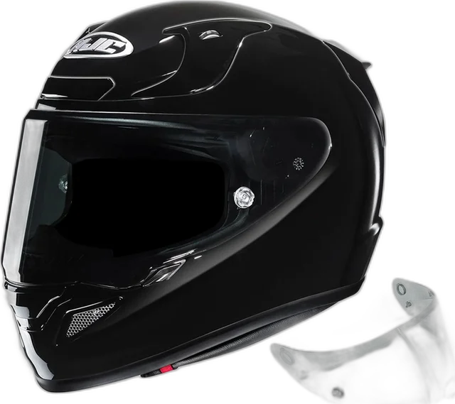 HJC RPHA 12 - Black - Includes Free Light Smoke Visor
