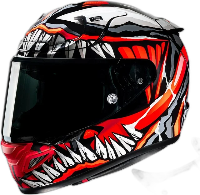 HJC RPHA 12 - Maximised Venom Marvel - Includes Free Light Smoke Visor