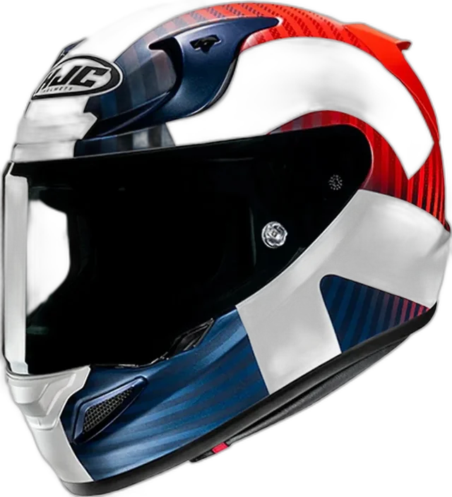 HJC Rpha12 Helmet Ottin MC21SF White/Red/Blue Matt