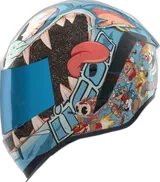 Icon Airform Full Face Helmet 9 Lives Blue — view 1 of 2