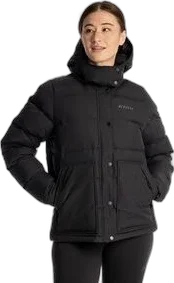 Klim Women\'s Black Pine Haven Down Hooded Jacket
