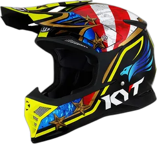 Kyt Skyhawk Hi-fly Motocross Helmet