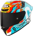 KYT TT-Revo Leopard Replica Aragon Helmet