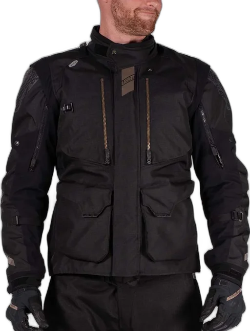 Leatt ADV MultiTour 5.5 Textile Jacket Stealth Black / Grey