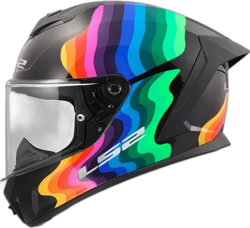 LS2 FF820 RAPID III FLOW BLACK MULTI