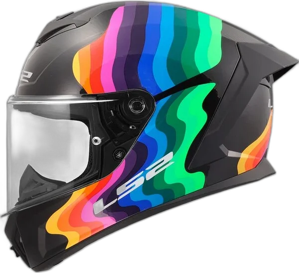 LS2 FF820 RAPID III FLOW BLACK MULTI