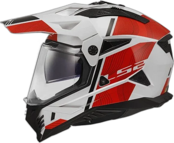 LS2 MX702 PIONEER II HILL WHITE RED-06