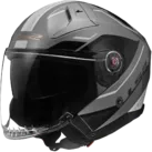 LS2 OF603 Infinity II Glossy Carbon Jet Helmet