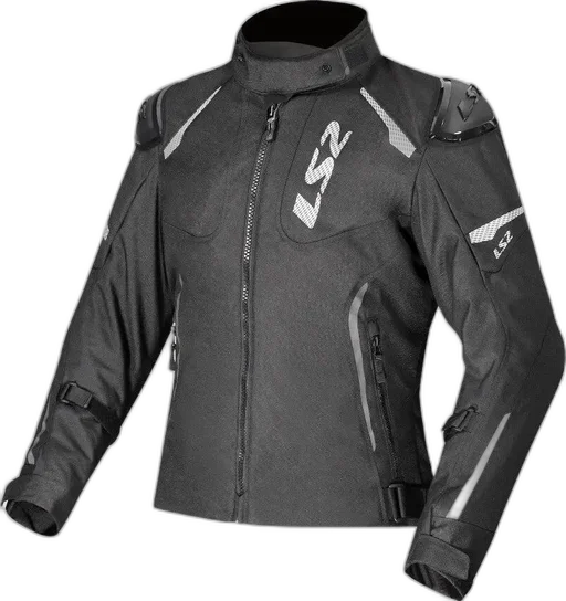 LS2 Zoom Ladies Textile Jacket Black