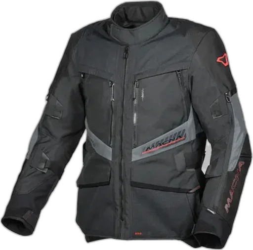 Macna Domane Black Jackets Textile Waterproof