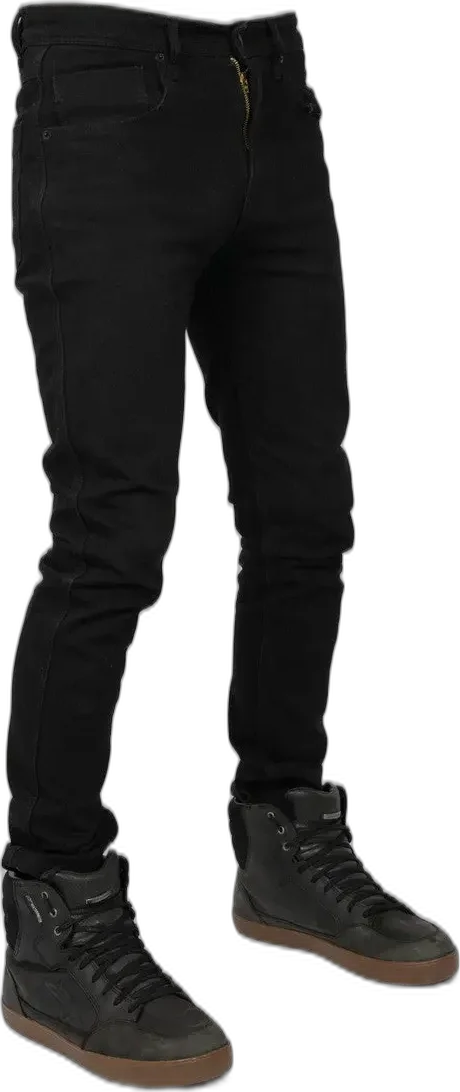 MotoJean Skinny Fit Denim Jeans Black