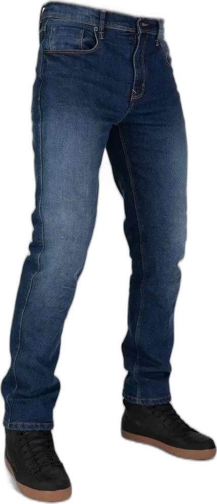 MotoJean Straight Fit Denim Jeans Blue