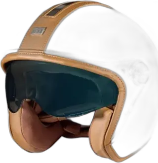 NEXX X.G30 Groovy White / Camel Helmet
