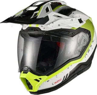 NEXX X.Rally Yuma White / Neon Helmet
