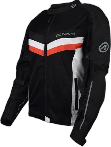 Olympia Women's Eve 3 Jacket, white red black