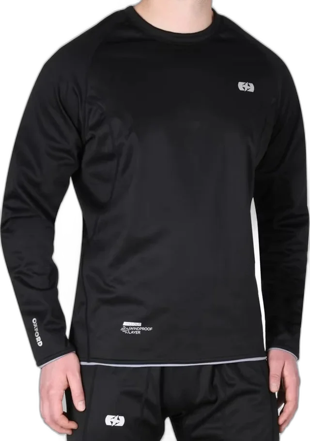Oxford Chillout LS Functional Shirt, black