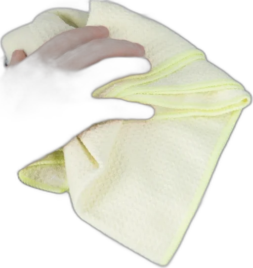 Oxford Waffle Drying Towel Yellow 80x40cm