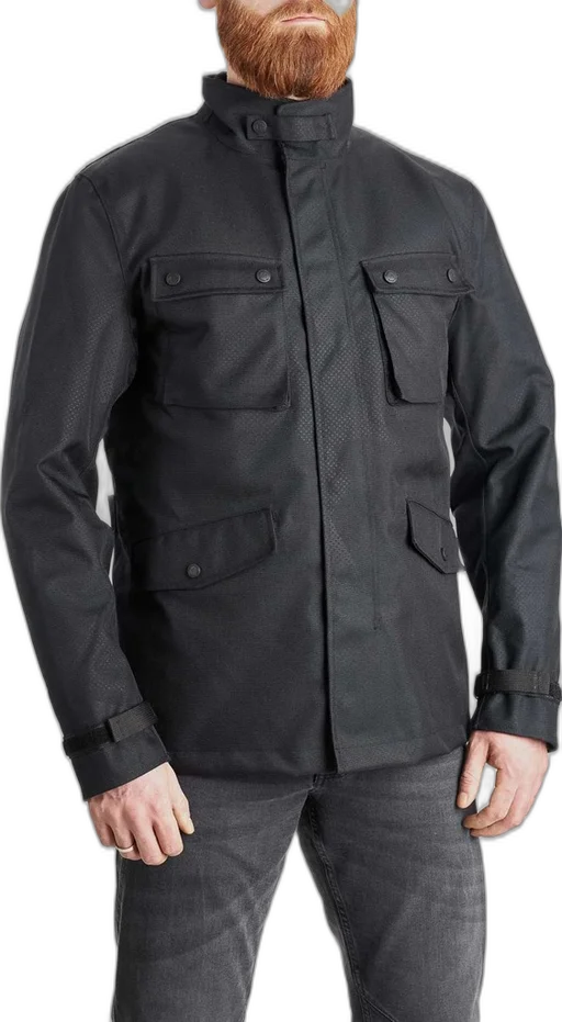 Pando Moto - M65 WP JACKET BLACK Unisex Slim-Fit Motorcycle Jacket