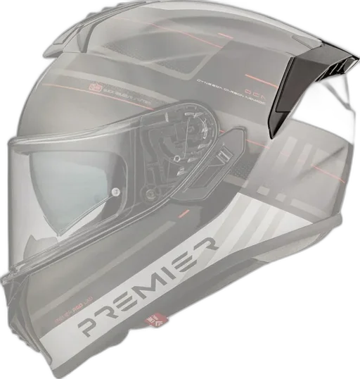 Premier Evoluzione Helmet Spoiler Black
