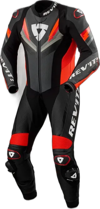 REV'IT! One Piece Quantum 3 | Anthracite-Neon Red
