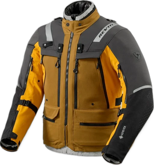 Jacket Defender 4 GTX | Black-Ocher Yellow